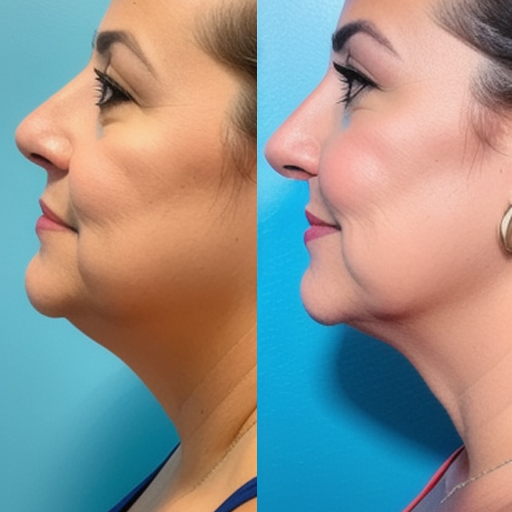 Lipo Papada - Redução de gordura na papada , devolvendo os contornos faciais do pescoço.  